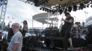 Pungent Stench  Live  2014  BloodPus amp Gastric Juice  70000 Tons of Metal [upl. by Crissy]