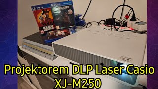 Test Projektora DLP Laser Casio XJM250 [upl. by Coraline579]