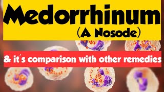 Medorrhinum homeopathic medicine  Nosode  Medorrhinum and its comparison with other remedies [upl. by Euqinaj]