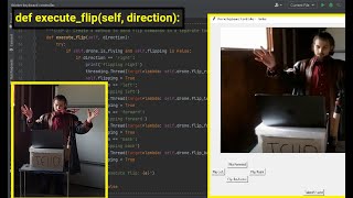 Drone Acrobatics Python  Tkinter Tello Drone Controller  Part 4 Adding Flip Maneuvers [upl. by Sabrina]