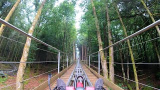 Zipworld Fforest Coaster 4K POV 2020 [upl. by Narik883]