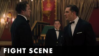 Fight Scene from LEGEND  Starring Tom Hardy as Ronnie and Reggie Kray [upl. by Bullivant]