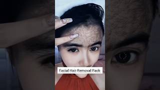 Permanent Upper Lips amp Facial Hair Removal PackRemove Facial Hair Naturally At Home shorts viral [upl. by Hertzog830]