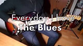 Everyday I Have the Blues John Mayer Guitar Cover [upl. by Monagan]