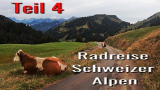 Radreise Schweizer Alpen 4 Höhlenwanderung – Jaunpass  Col de Bellegarde  Mittelbergpass [upl. by Oicirbaf]