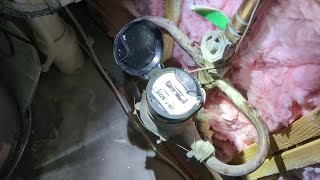 Billings water meter manager shares trick to reveal a reading on a digital unit [upl. by Innattirb]