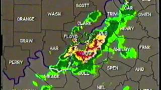 WHASTV 1990 6390 Tornado Outbreak reports [upl. by Jule671]