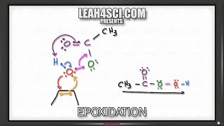 Alkene Epoxidation Reaction and Mechanism Using Peroxy acid or mCPBA [upl. by Nevsa601]