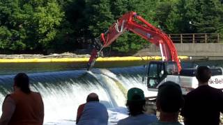 Des Plaines River Dam Removal  part 8 [upl. by Aerdnaed]