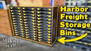 DIY Harbor Freight Storage Bin Rack  Sortimo On A Budget [upl. by Menzies]