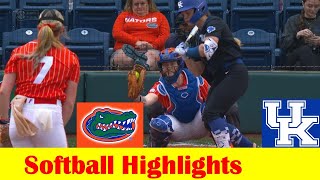 23 Kentucky vs 10 Florida Softball Game 1 Highlights March 22 2024 [upl. by Fawna136]