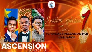 PROPHÈTE ABEL DIJIMBA  TU VIVRAS LASCENSION PAR LALLIANCE7 MINUTES AVEC JÉSUSSESSION SPECIALE 1 [upl. by Nalehp]