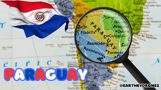 Descubre Paraguay 🇵🇾 desde el cielo un viaje increíble 🌎con impresionantes paisajes🏞🚁 🤩4K [upl. by Norton]