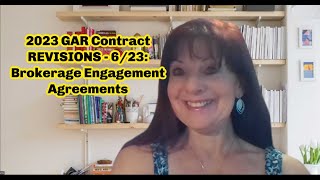 2023 Contract REVISIONS  GAR  Brokerage Agreements  Part 2 of 3 Georgiarealestatecontracts [upl. by Stevana592]