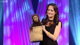 Nina Conti monkey act at Edinburgh Comedy Live [upl. by Dracir]