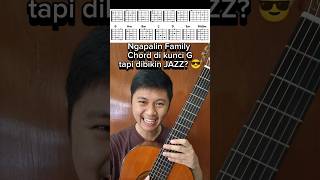 Bikin Chord Jazz di Family Chord G Gini caranya tutorialgitar chordjazz gitarjazz familychord [upl. by Acenes275]