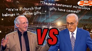 Have the spiritual gifts ceased John Piper vs John MacArthur  Continuation vs Cessation [upl. by Eednak981]