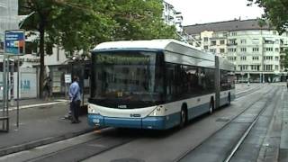 Trolleybus Zürich [upl. by Yelrebmyk881]