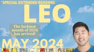 Leo May 2024  YOUR BIGGEST BREAKTHROUGH MONTH 💥🌠 Tarot Horoscope ♌️ [upl. by Grimaldi147]