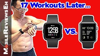 Your Fitbit is LYING to you about Calories 14 Day Fitbit Versa vs Apple Watch Series 3 Comparison [upl. by Demp]