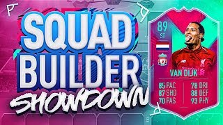 FIFA 19 SQUAD BUILDER SHOWDOWN STRIKER FUT BIRTHDAY VAN DIJK Position Change Virgil Van Dijk [upl. by Adallard737]