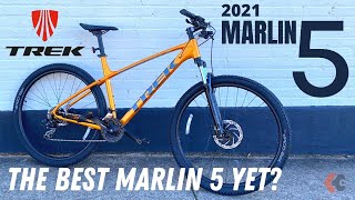 2021 Trek Marlin 5 Mountain Bike  The best Marlin 5 yet [upl. by Knitter872]