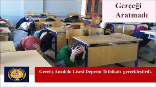 Deprem Tatbikatı Nasıl Yapılır Gercüş Anadolu Lisesi 20192020 [upl. by Anahcra]