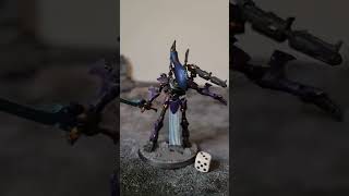 Night Lords oblit takes on the Wraithlord from Aeldari Craftworlds 40k in 40 sec [upl. by Nylzor]