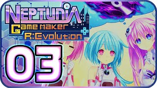 Neptunia Game Maker REvolution Walkthrough Part 3 PS5 Chapter 3  English [upl. by Aenit286]