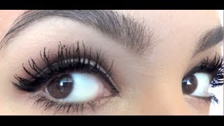 Perfect Mascara Routine for Huge Long Lashes [upl. by Quintie]