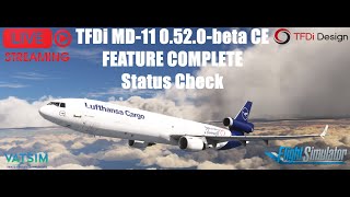 ✈️ TFDi MD11 0520beta CE FEATURE COMPLETE Check Flight ✈️ Istanbul  Munich  TFDi MD11  VATSIM [upl. by Lierbag14]