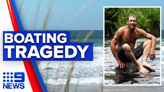 Father dies in tragic drowning on birthday  9 News Australia [upl. by Hatcher]