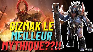 GIZMAK MEILLEUR QUE LAZARIUS  RAID SHADOW LEGENDS [upl. by Wellington]