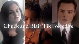 GG chuck and Blair TikTok edits compilation [upl. by Nahtnamas]