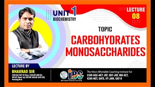 UNIT 1 CARBOHYDRATESDISACCHARIDES AND POLYSACCHARIDES [upl. by Dean488]