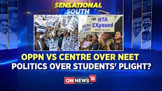 NEET 2024 Paper Leak  Opposition Vs Centre Over NEET Politics Over Student Plight  News18 [upl. by Noskcire]