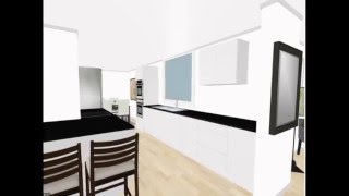 Our Kitchen plan using roomsketcher [upl. by Woolcott558]