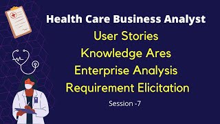 User Stories  Knowledge Ares  Enterprise Analysis  Requirement Elicitation in Business Analyst [upl. by Llenhoj]