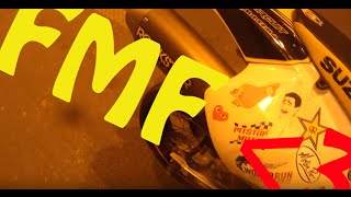 Suzuki DRZ400SM FMF Tunnel Sound [upl. by Aihk469]