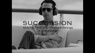 Succession Main Theme EXTENDED Version  Piano  Strings  808  Beat [upl. by Reena]