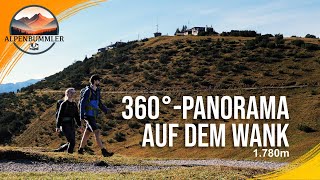 Fantastischer PanoramaGipfel  AlpenWanderung zum Wank 1780m [upl. by Zasuwa]