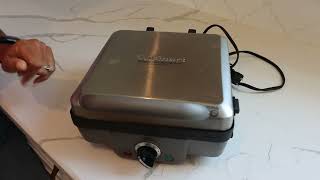 Cuisinart WAF 300P1 Belgian Waffle Maker with Pancake Plates Review [upl. by Breeze342]