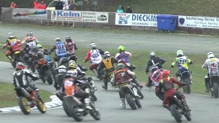 SUPERMOTO DM HARSEWINKEL 2016  BIKE RACING GERMANY 2016  RENNEN 1 [upl. by Dahij]