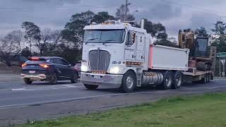 Truck Nation Truck Maneuvers At A Busy Melbourne Road Intersection melbourne [upl. by Anatak567]