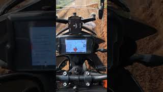 Muddy Trail fall on KTM 390 Adventure  Sahyadri Mountains  Offroad  Watch full vlog on my channel [upl. by Enrak]