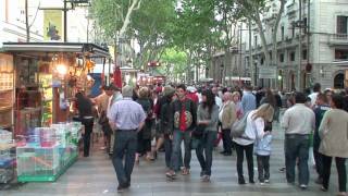 la Rambla Barcelona Spain [upl. by Anastice]