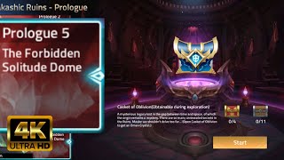 Akashic Ruins  Prologue 5  THE FORBIDDEN SOLITUDE DOME Mobile Legend Adventure Walkthrough [upl. by Ethelbert]