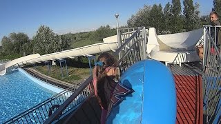 White Water Slide at Atlantika [upl. by Dulcy]