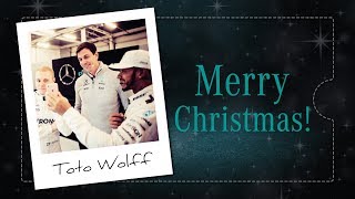 Toto Wolff says Merry Christmas [upl. by Imef]