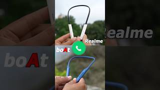 Best Calling Neckband  boAt Rockerz 210 ANC VS realme Wireless 3 Neckband ⚡⚡ [upl. by Illak729]